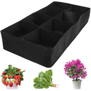 Garden Divided Raised Growing Bed Container Planter Pot Box