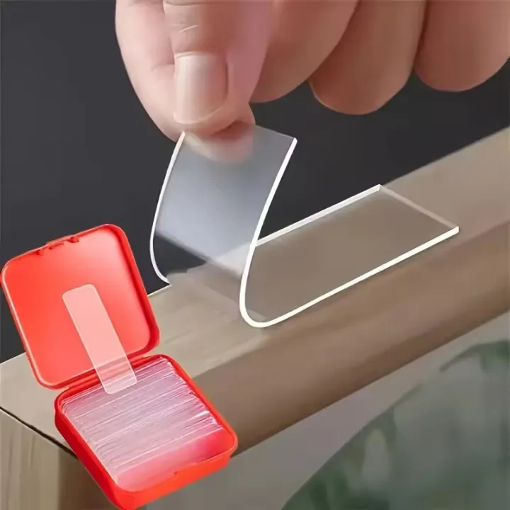 120/240Pcs%20Reusable%20Double%20Sided%20Tape%20/%20Transparent%20Nano%20Tapes%20/%20Self%20Adhesive%20Waterproof%20Tapes%20/%20Seamless%20Wall%20Stickers%20-%20Image%203