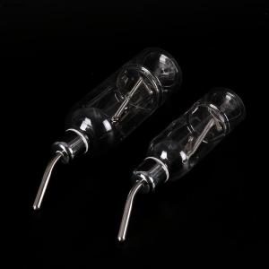 [COD] dgheg Little Pet Rat Water Drinking Bottle Hamster Rabbit Dispenser Cylindrical Feeder