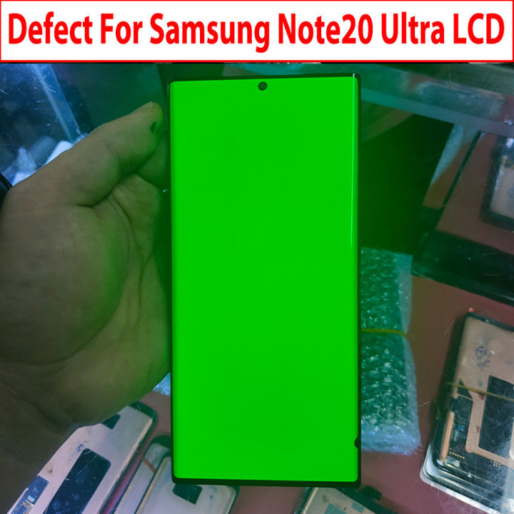 Original Second Hand For Samsung Galaxy Note20 Ultra Display Sm N985f Note 20 Ultra 5g N986b 9742