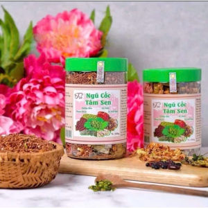 Trà Ngũ Cốc Tâm Sen Mát Gan Giải Nhiệt Hộp 500gr