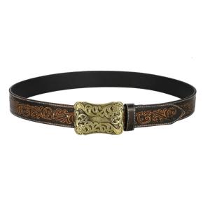 สายคาดเอวหนังคาวเกิร์ลแบบหนัง PU มีสายคาดเอวเย็บเสริมความยาวปรับได้สำหรับชุดลำลอง