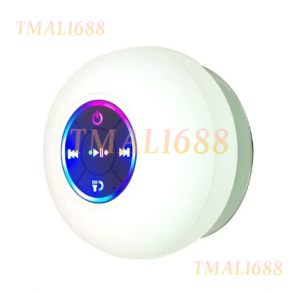 [✅SG Seller] IPX 4 Waterproof Bathroom Wireless Speaker BT 5.0 Suction Cup Mini Shower Speaker Outdoor Speaker Stereo