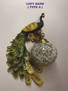 Peakcock Decorative Indoor Wall Light With Modern And Creative Design