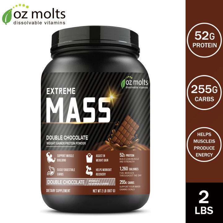 Ozmolts MASS Gainer Protein Powder Support Weight Gain Workout