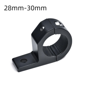 2PCS Universal Motorcycle Mounting Bracket Horizontal Bull Bar Mounting Bracket Driving Lights Work Auxiliary Light Horizontal Bar Clamp Mounting fit for Car Crash Motorcycle B