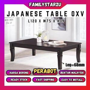 ❤️familystar2u - Japanese Coffee Table Black 68mm Leg Meja Jepun Kaki Besar Kukuh Meja Rendah Meja Duduk Lantai 矮桌 咖啡桌 客厅桌 日本桌