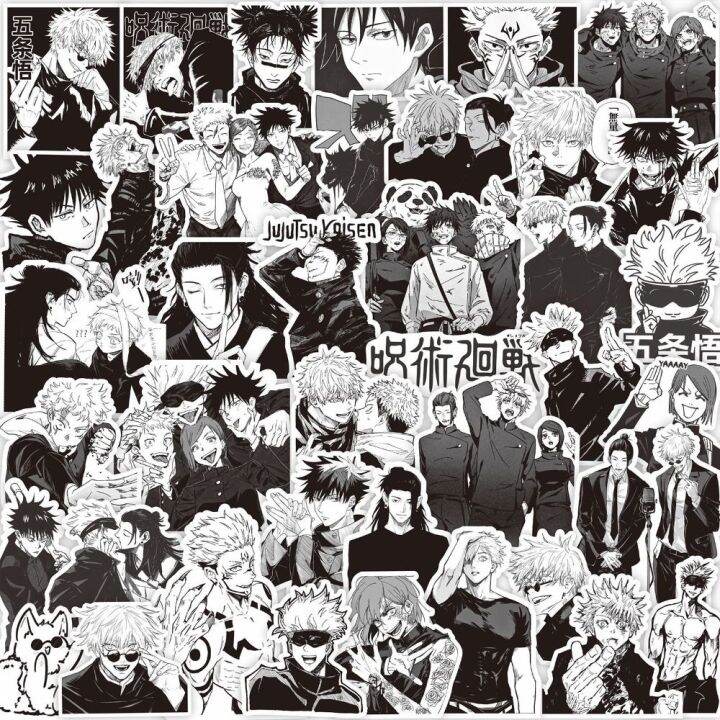 DE626 Jujutsu Kaisen Jujutsu Kaisen Anime Sticker Self Adhesive Gojo ...