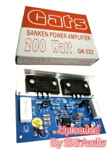Kit Power Sanken 200 WATT Mono - Kit Power Amplifier Mono
