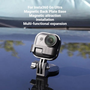 Magnetic Mount for Insta360 Go Ultra Magnetic Quick-Release Adapter Angle Adjustment Handle Desktop Base Camera Accessories