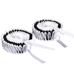 Thanh Lịch Victoria Màu Đen Viền Xù Cổ Cổ áo giả Và Cổ Tay Còng Cho Thời Phục Hưng Elizabeth Váy Chú Hề Choker