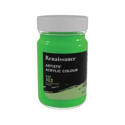 Renaissance สีอะคริลิค สีสะท้อนแสง 240 มล.จำนวน 1 ขวด