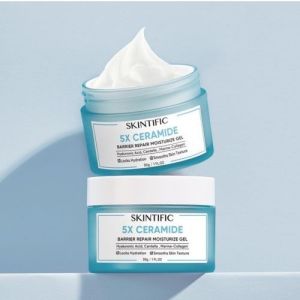 SKINTIFIC 5X Ceramide Barrier Repair Moisture Gel 6gr 30gr | Pelembab Wajah Cream