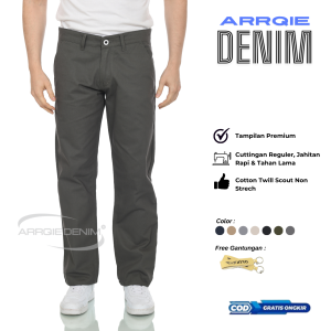 Celana Chino Panjang Pria Premium - Original Fit Mode Standar Reguler Terbaru Korean Style