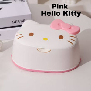 💖Ready Stocks💖Cartoon Tissue Box Case  Cute Desktop Tissue Organizer  Large Capacity Napkin Holder  Home Decoration