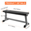 OneTwoFit Weightlifting Bench Dumbbell Stool Home Exercise Training Fitness Bench with Dumbbell Rack OT070. 