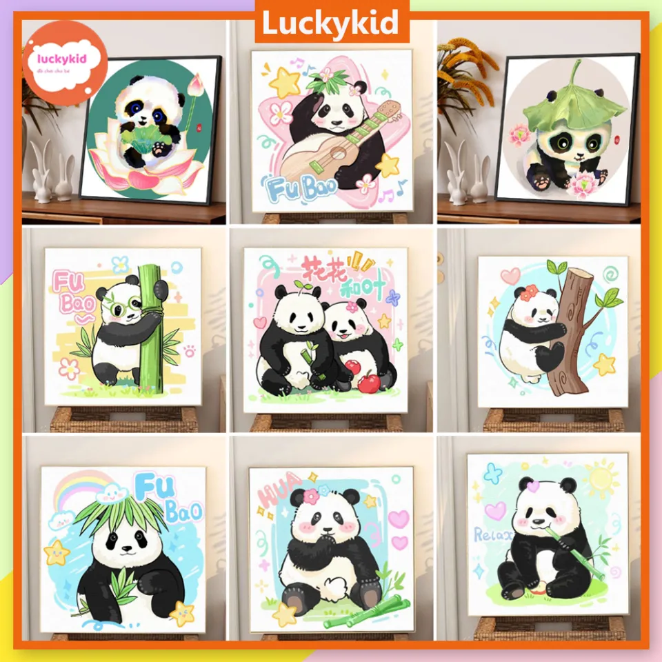 Vẽ con gấu trúc dễ thương/How to draw a Panda - YouTube