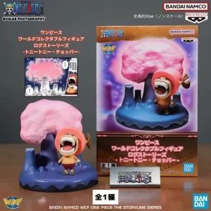 Bandai Original WCF World Collectable Figure Tony Tony Chopper Anime action figure Model Toys ornament birthday gifts