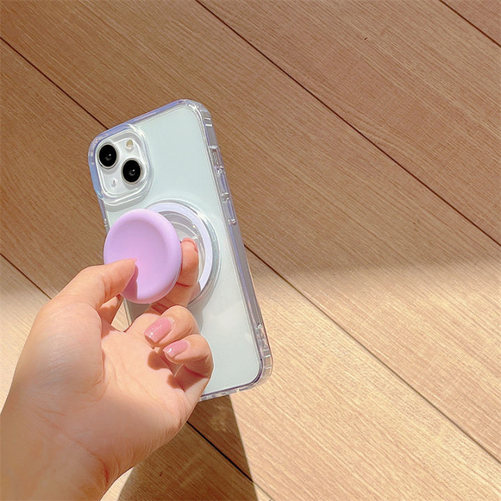 CrashStar%20Macaron%20Solid%20Color%20Liquid%20Silicone%20Folding%20Holder%20Stretchable%20Foldable%20For%20iPhone%20Samsung%20Huawei%20Xiaomi%20Redmi%20Infinix%20MagSafe%20Phone%20Case%20Desktop%20Stand%20-%20Image%208