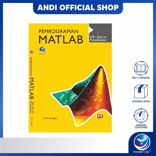 Penerbit Andi Pemrograman Matlab 150 Soal Dan Penyelesaian Cd