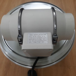 Quạt thông gió cánh nhựa D100 quạt cấp gió nối ống d100 quạt thông phòng mini nối ống giá rẻ