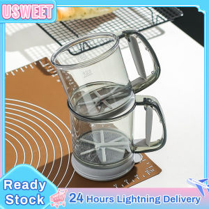 Kitchen Flour Sieve Fine Mesh Oil StrainerStainless Steel Sifter Sugar Filter for Flour Cup Shakers Baking Tools Hand-held Reusable Sieve