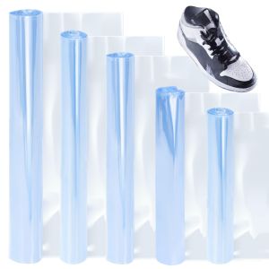 100pcs Heat Shrink Film PVC Shoe Shrink Wrap Industrial Heat Shrink Bag for Shoe DVD/CD Candle