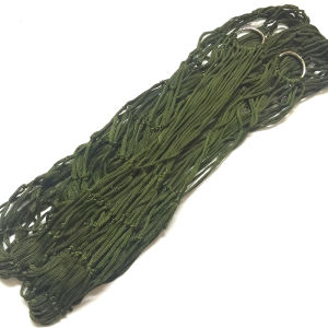 QUANSEN Nylon Rope Meshy Hammock For Outdoor Sleeping Net Bed With Rope Nylon Rope Hammock Mesh Hammock