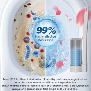 No-hole Disposable Toilet Brush Antibacterial and Deodorizing Bathroom Brush Antimicrobial Odorless