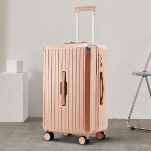 FS168 Koper 24 inch Koper Travel Stand Cup Desain Baru / Mendukung Pengisian USB Ukuran 20 22 24 26 28 Inch Fashion Suitcases