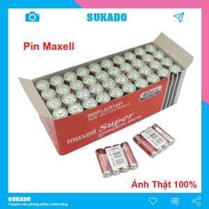 Pin Maxell AA - AAA vỉ 4 viên - Pin điều khiển thiết bị điện tử SUKADO