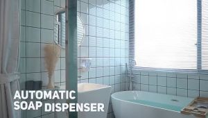 Dispenser Sabun Otomatis Tempat Sabun Sensor Kapasitas 700ml Automatic Soap Dispenser