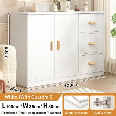 Kitchen Storage Cabinet Sideboard Cabinet Household Cupboard Locker Wooden Furniture