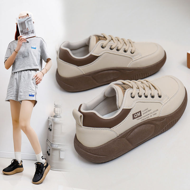 White Shoes for Women 2024 Spring New Korean Style Ins Fashionable ...