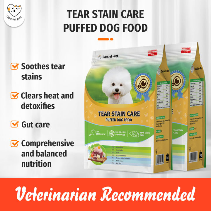 Tear Duct Dog Food To Prevent Tear Stains Angels' Eyes Tear Stain