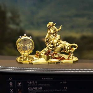 [Giá Sốc] Tượng Trâu Vàng Phong Thủy Để Xe Ô Tô Trang Trí Taplo Ô Tô  - Biểu Tượng May Mắn Tài Lộc