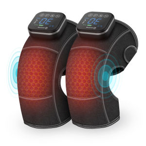COMFIER CF-5318C Cordless Heated Knee Massager with Vibration Therapy and Multi-Mode Massage for Pain Relief Arthritis Support and Muscle Relaxation - 2-Year Warranty (Pair Pack)