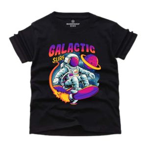 MONSTAHOP KIDS ( Kaos Anak ) Kaos Anak Laki-Laki Perempuan Motif ( ASTRONOT ) GALACTIC SURF Bahan 24s