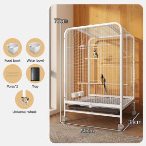 Sangkar Burung Besar Sangkar Bird Cage Large space Standing for Parakeets Pigeons Parrot Bird Cage