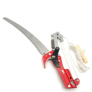 2 in 1 Outdoor High Branch Pruning Shears Garden Tools (S-c-i-s-s-o-r+Saw Without Rod)