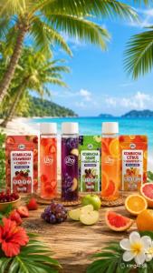 [BUY MORE PAY LESS] Lifcy Kombucha 3 Flavors Combo Free 1 bottle Probiotic Drink for Digestive Support Low Sugar & Low Calorie