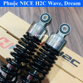 Phuộc Nice H2C Wave, Dream, Fuled Chén Inox. 
