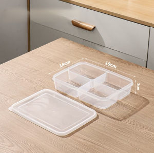 ✨ Fresh-Keeping Storage Box | Transparent Plastic Food Container With Sealed Lid | Lightweight & Portable Breathable Design For Family Fridge Organizing (Small Size)