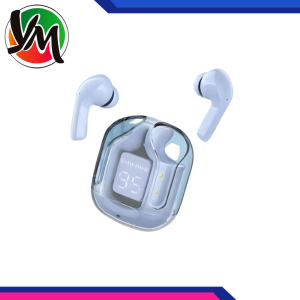 Handsfree Bluetooth TWS Wireless Ultrapods Max Headset Bluetooth Earphone In Ear Stereo Transparan
