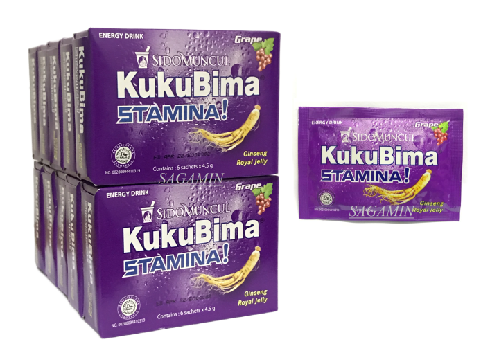 Kukubima Energy Drink ( Grape ) Lazada