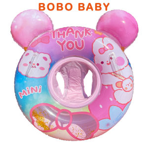 Ban Renang Anak Pelampung Renang Duduk Motif Kartun Lucu Pelampung Renang Bayi Bulat WJ252