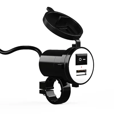 Motorcycle Mobile Charger USB mobile charge 12v universally CP Charge