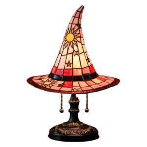 Mũ phù thủy đèn ban đêm nhựa đèn bàn bedsides đèn ban đêm mũ phù thủy phát sáng đèn cho lễ hội trang trí phòng ngủ