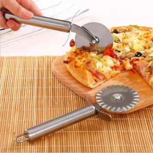 Stainless Steel Pizza Single Wheel Cut Tools Diameter 6.5CM Household Pizza Knife Cake Tools Wheel Use for Waffle Cookies