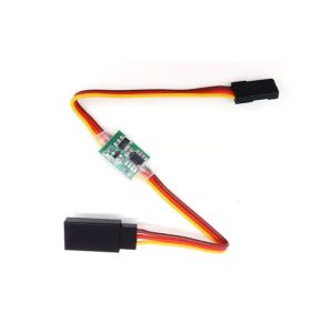 SFHDF Universal 3.6V~24V Futaba Aeroplane Supplies for JR Futaba Plane V-tail V-Tail Airplane Parts Signal Inverter Reverse The Signal Reverse Steering Gear Servo Signal Reverser